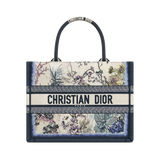 Medium Book Tote Multicolor Pannelli Embroidery