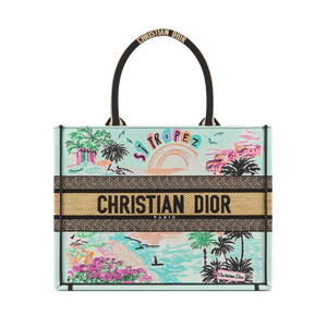 Souvenir Medium Book Tote Natural Raffia and
