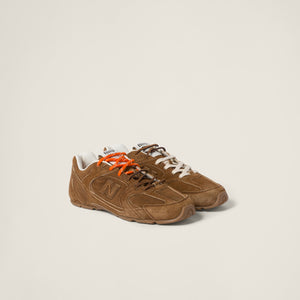 New Balance X Miu Miu Cinnamon 530 SL suede sneakers