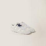 530 SL suede and mesh sneakers