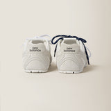 530 SL suede and mesh sneakers