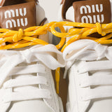 Leather sneakers