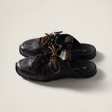 530 SL deco calf leather mules