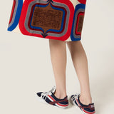 Gymnasium technical fabric and suede sneakers