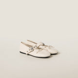 Leather ballerinas