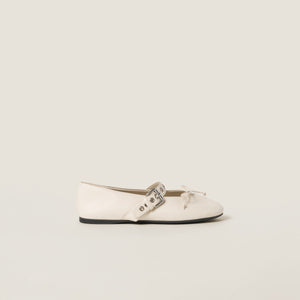 Leather ballerinas