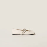 Leather ballerinas