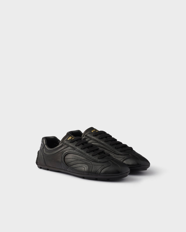 Montecarlo Re-Edition antiqued nappa leather sneakers