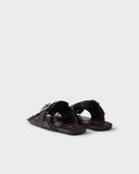 Shuffle leather thong sandals