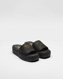 Crochet flatform slides