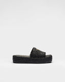Crochet flatform slides