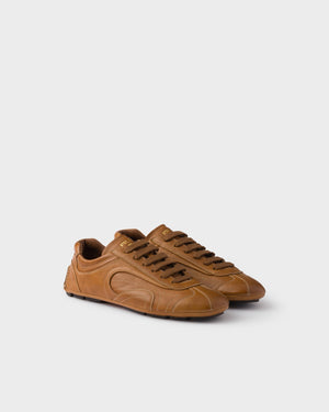   Montecarlo Re-Edition  antiqued nappa leather sneakers