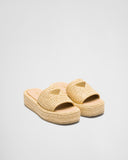 Crochet flatform slides
