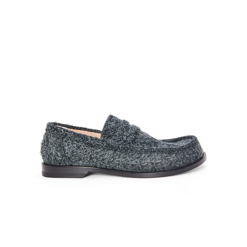 Campo loafer in brushed suede Charcoal