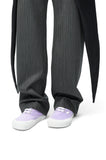 Terra Vulca lace-up sneaker in suede  Lilac