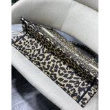 Book Tote Ricamo Mizza Beige Multicolore M1286