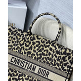 Book Tote Ricamo Mizza Beige Multicolore M1286