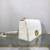 Large Caro Bag Black Supple Cannage Calfskin M9243