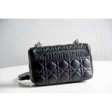 Large Caro Bag in Supple Cannage Calfskin M9243