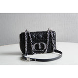 Large Caro Bag in Supple Cannage Calfskin M9243