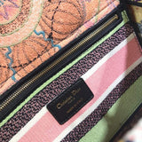 Medium Lady D-Lite Bag Multicolor Lights Embroidery M0565
