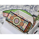 Medium Lady D-Lite Multicolor In Lights Embroidery M0565