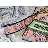 Medium Lady D-Lite Multicolor In Lights Embroidery M0565