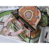 Medium Lady D-Lite Multicolor In Lights Embroidery M0565