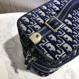 Oblique Embroidered Velvet  travel Vanity Case S5480V