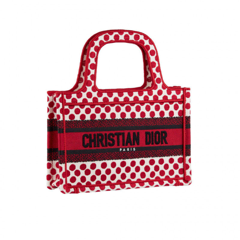 Polkadot amour Mini Book Tote Bag S5475