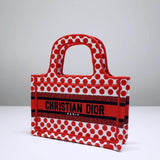 Polkadot  amour Mini Book Tote Bag S5475