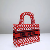 Polkadot  amour Mini Book Tote Bag S5475
