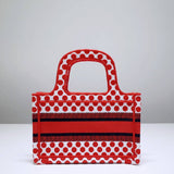 Polkadot  amour Mini Book Tote Bag S5475
