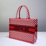 Polkadot  amour Small Book Tote Bag M1296