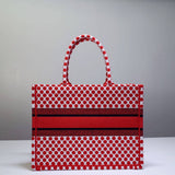 Polkadot  amour Small Book Tote Bag M1296
