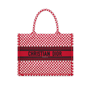   Polkadot  amour Small Book Tote Bag M1296