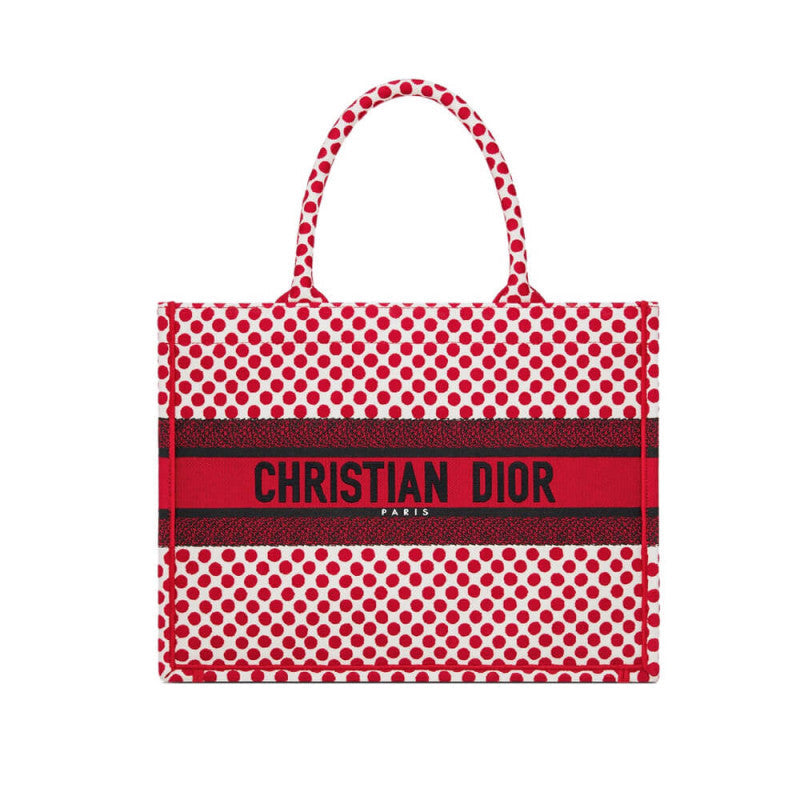 Polkadot amour Small Book Tote Bag M1296