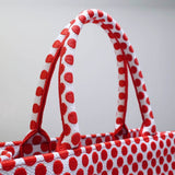 Polkadot  amour Small Book Tote Bag M1296