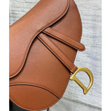 Saddle Bag with Strap Grained Calfskin M0455
