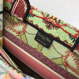 Small Book Tote Multicolor In Lights Embroidery M1296