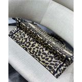 Small Book Tote Ricamo Mizza Beige Multicolore M1296