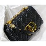 Small Caro Bag in Supple Cannage Calfskin M9241