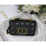 Small Caro Bag in Supple Cannage Calfskin M9241