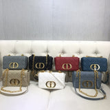 Small Caro Bag Supple Cannage Calfskin M9241