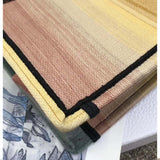 aura Book Tote Multicolor Stripe Embroidery M1286