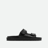 Jack Flat Mule Black