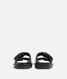 Jack Flat Mule Black