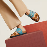 Extra sandal bleu min¨¦ral / naturel
