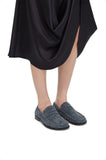 Campo loafer in brushed suede Charcoal