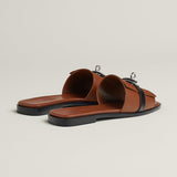 Giulia sandal gold noir